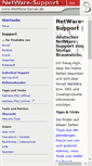 Mobile Screenshot of netware-server.de