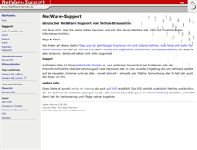 Tablet Screenshot of netware-server.de